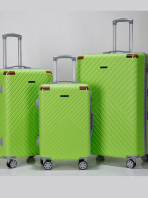 American BOND ABS Zipper Travel Trolley Bags